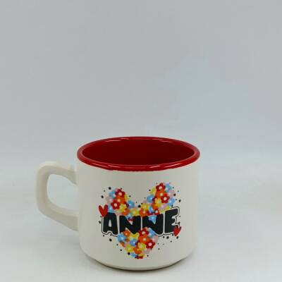 KALPLER ÇİÇEKLER ANNE-VENUS KUPA - KIRMIZI İÇ - 1