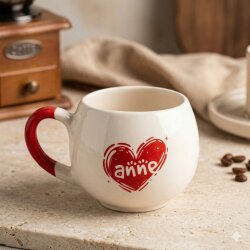 KALPLİ ANNE-BALON KUPA - KIRMIZI SAP - 