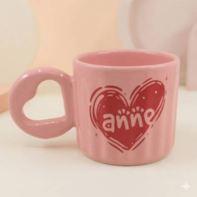 KALPLİ ANNE-EROS KUPA - PEMBE SAP PEMBE GÖVDE - 1