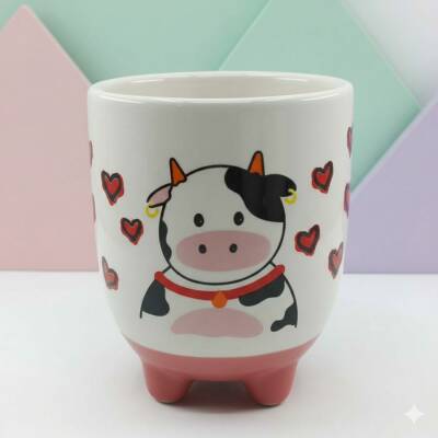 KALPLİ İNEK-İNEK KUPA - TRANSPARAN - 1