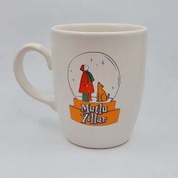 KAR KÜRESİ NOEL - OVAL KUPA - TRANSPARAN SAP - 