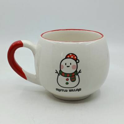 KARDANADAM MUTLU YILLAR-BALON KUPA - KIRMIZI SAP KIRMIZI TURNET - 1