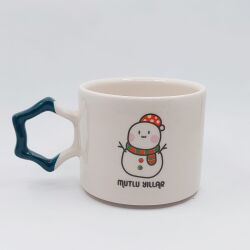 KARDANADAM MUTLU YILLAR-YILDIZ KUPA - YEŞİL SAP - 