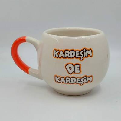 KARDEŞİM DE KARDEŞİM-BALON KUPA - TURUNCU SAP - 1