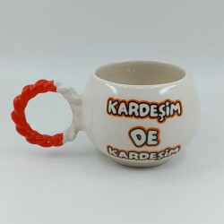 KARDEŞİM DE KARDEŞİM - BALONCUK KUPA - TURUNCU SAP - 