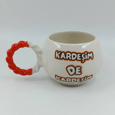 KARDEŞİM DE KARDEŞİM - BALONCUK KUPA - TURUNCU SAP - 1