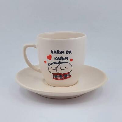 KARIM DA KARIM-KLASİK TÜRK KAHVESİ FİNCANI - TRANSPARAN - 1
