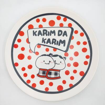 KARIM DA KARIM-SATÜRN SUNUM TABAĞI - TRANSPARAN GÖVDE - 1