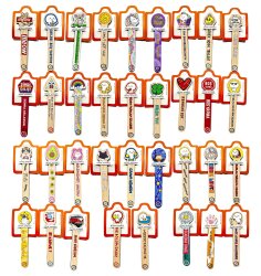 KARIŞIK-AHŞAP KİTAP AYRACI - 70Lİ - 