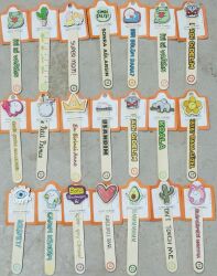 KARIŞIK-AHŞAP KİTAP AYRACI - 80Lİ - 