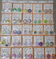 000631-İKİLİ AÇACAK ANAHTARLIK - 25Lİ - 