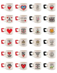 KARIŞIK-KALP KUPA - 48Lİ - 