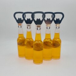 KARIŞIK-ŞİŞE BİRA MAGNET - BASKISIZ 40LI - 