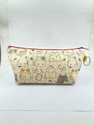 KEDİLER DODDLE-MAKYAJ ÇANTASI - TEKLİ - 