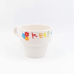 KEEP GOİNG & KEEP GOİNG İKONLAR-İKİLİ ESPRESSO BARDAĞI - TRANSPARAN - 3