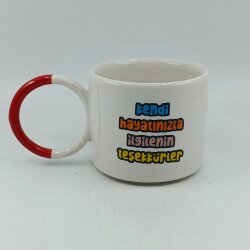 KENDİ HAYATINIZLA İLGİLENİN - O KUPA - KIRMIZI SAP - 