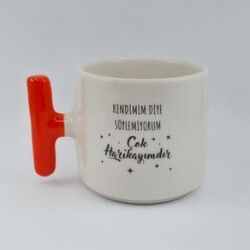 KENDİMİM DİYE SÖYLEMİYORUM - T KUPA - TURUNCU SAP - 