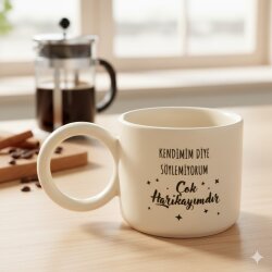 KENDİMİM DİYE SÖYLEMİYORUM-TAÇLI-O KUPA - TRANSPARAN SAP - 