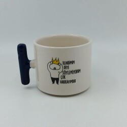 KENDİMİM DİYE SÖYLEMİYORUM-TAÇLI-T KUPA - KOBALT SAP - 