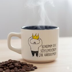 KENDİMİM DİYE SÖYLEMİYORUM-TAÇLI - VENUS KUPA - SİYAH İÇ - 