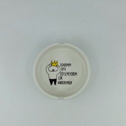 KENDİMİM DİYE SÖYLEMİYORUM-TAÇLI-YUVARLAK KÜÇÜK KÜLLÜK - TRANSPARAN - 