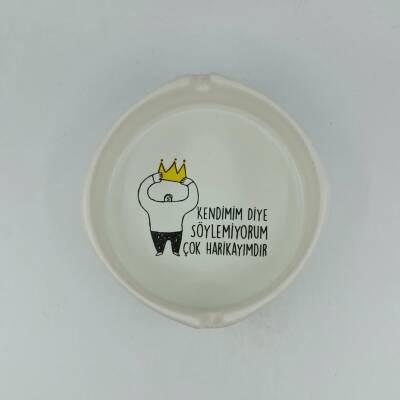 KENDİMİM DİYE SÖYLEMİYORUM-TAÇLI-YUVARLAK KÜLLÜK - TRANSPARAN GÖVDE - 1