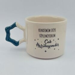 KENDİMİM DİYE SÖYLEMİYORUM - YILDIZ KUPA - YEŞİL SAP - 