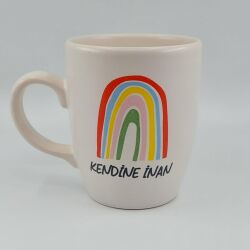 KENDİNE İNAN-OVAL KUPA - TRANSPARAN SAP - 