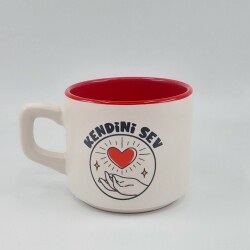 KENDİNİ SEV - VENUS KUPA - KIRMIZI İÇ - 