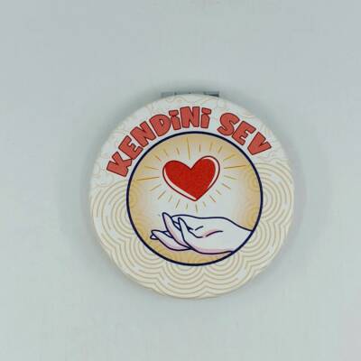 KENDİNİ SEV-YUVARLAK AYNA - TEKLİ - 1