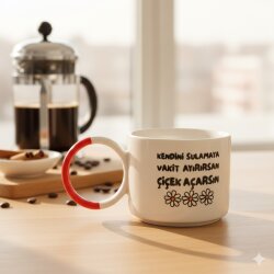 KENDİNİ SULAMAYA VAKİT AYIRIRSAN - O KUPA - TURUNCU SAP - 