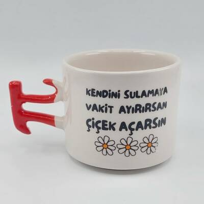 KENDİNİ SULAMAYA VAKİT AYIRIRSAN - Pİ KUPA - KIRMIZI SAP - 2
