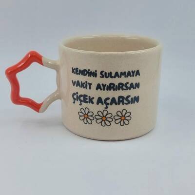 KENDİNİ SULAMAYA VAKİT AYIRIRSAN-YILDIZ KUPA - TURUNCU SAP - 1