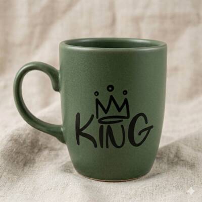 KİNG-OVAL KUPA - YEŞİL SAP YEŞİL GÖVDE YEŞİL İÇ - 1