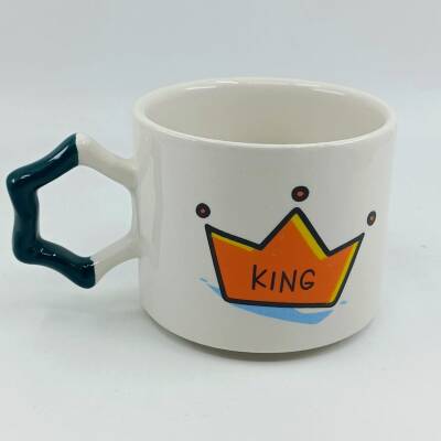 KİNG-TAÇLI-YILDIZ KUPA - YEŞİL SAP - 1