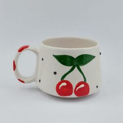 KİRAZ TEK - 3D-ÖZEL FORM - TRANSPARAN GÖVDE - 