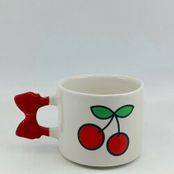 KİRAZCIK-KURDELE KUPA - KIRMIZI SAP - 