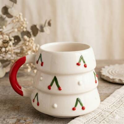 KİRAZLAR - 3D-ÇAM KUPA - 3D - 1