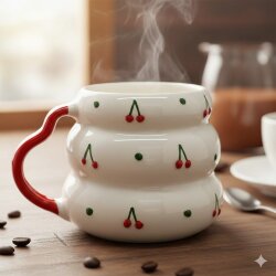 KİRAZLAR - 3D-KOVAN KUPA - 3D - 