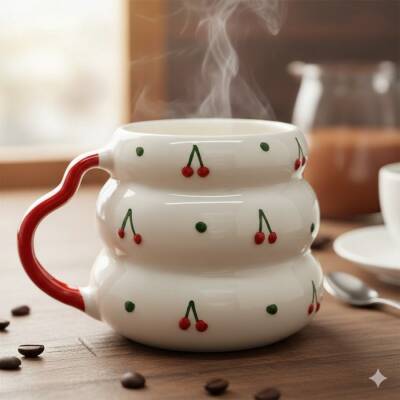 KİRAZLAR - 3D-KOVAN KUPA - 3D - 1