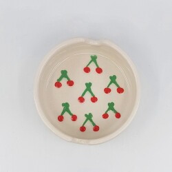 KİRAZLAR - 3D-YUVARLAK KÜÇÜK KÜLLÜK - TRANSPARAN - 