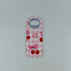 KİRAZLAR PEMBE KURDELE-DİKEY AÇACAK MAGNET - TEKLİ - 
