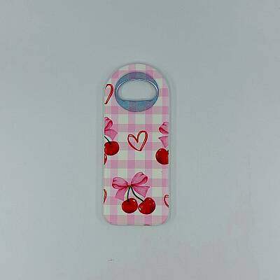 KİRAZLAR PEMBE KURDELE-DİKEY AÇACAK MAGNET - TEKLİ - 1