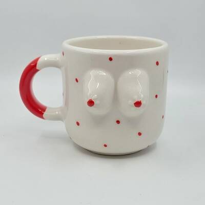 KIRMIZI BENEK - 3D-3D KABARTMA KUPA - BEREKET KUPA - 1