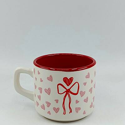 KIRMIZI KALP KURDELE-VENUS KUPA - KIRMIZI İÇ - 1