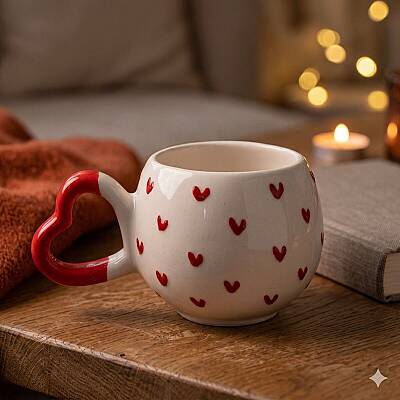 KIRMIZI KALPLER SARMAL - 3D-AMOUR KUPA - 3D - 1