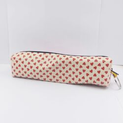 KIRMIZI KALPLER SARMAL - 3D-DERİ KALEM KUTU - TEKLİ - 