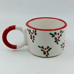 KIRMIZI KOKİNA ÇİÇEĞİ - 3D -DÜĞÜM KUPA - 3D - 