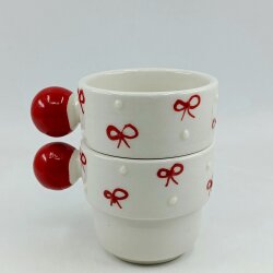 KIRMIZI KURDELE - 3D-İKİLİ PUNTO ESPRESSO - 3D - 