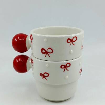 KIRMIZI KURDELE - 3D-İKİLİ PUNTO ESPRESSO - 3D - 1